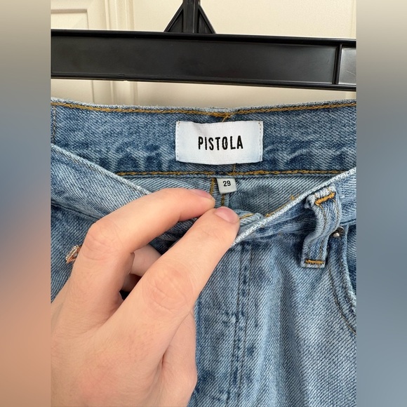 Pistola Charlie High Rise Straight Jeans Size 29 - Picture 3 of 8